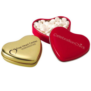 Sweet Heart Promotional Custom Imprinted With Logo