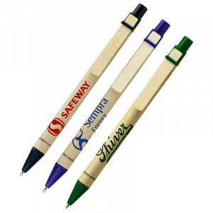 ECOL Retractable Pen Promotional Custom Imprinted With Logo ECOL Retractable Pen Promotional Custom Imprinted With Logo