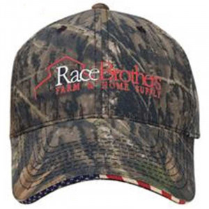 CAMprO Patriotic Cap Promotional Custom Imprinted With Logo CAMprO Patriotic Cap Promotional Custom Imprinted With Logo