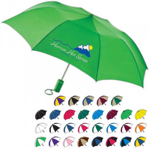 Barrister Umbrella - 44" Arc Promotional Custom Imprinted With Logo