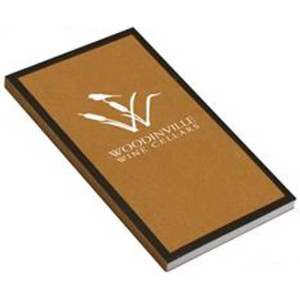 V Natural Edge Jr. Journal Promotional Custom Imprinted With Logo V Natural Edge Jr. Journal Promotional Custom Imprinted With Logo