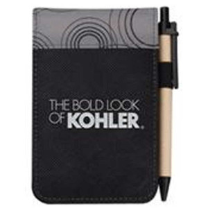 Poly Pro Nouveau Jotter with Pen Promotional Custom Imprinted With Logo