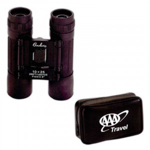 Binolux Roof Prism Binocular -10x25 Promotional Custom Imprinted With Logo
