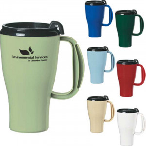Evolve 16 oz. Omega Mug Promotional Custom Imprinted With Logo Evolve 16 oz. Omega Mug Promotional Custom Imprinted With Logo