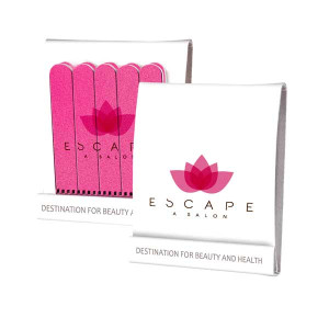 Matchbook Emery Board Pack Promotional Custom Imprinted With Logo Matchbook Emery Board Pack Promotional Custom Imprinted With Logo