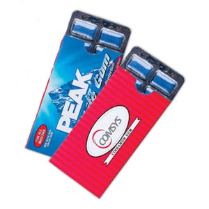 Peppermint Gum Pack - 12 Piece Promotional Custom Imprinted With Logo Peppermint Gum Pack - 12 Piece Promotional Custom Imprinted With Logo