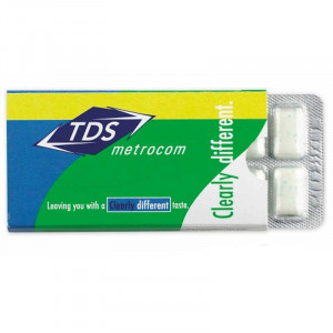 Sugar Free Peppermint Gum Pack - 12 Piece Promotional Custom Imprinted With Logo