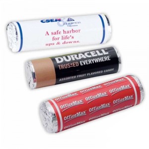 Candy Rolls Promotional Custom Imprinted With Logo