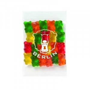 Gummy Bears - 1-1/2 oz. Promotional Custom Imprinted With Logo