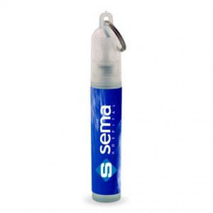 Mini Antibacterial Hand Sanitizer Pocket Spray with Key Chain Promotional Custom Imprinted With Logo Mini Antibacterial Hand Sanitizer Pocket Spray with Key Chain Promotional Custom Imprinted With Logo