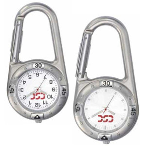 Carabiner Watch Promotional Custom Imprinted With Logo Carabiner Watch Promotional Custom Imprinted With Logo