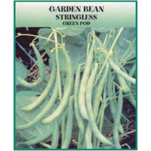 Garden Bean Stringless Green Pod Seed Packets Promotional Custom Imprinted