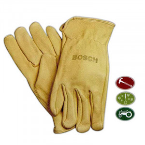 Grain Deerskin Leather Gloves Promotional Custom Imprinted With Logo