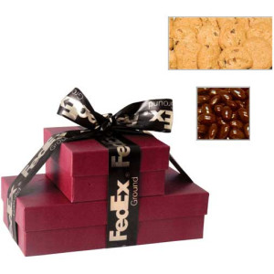 The Cosmopolitan - Chocolate Chip Cookies & Chocolate Almonds Promotional Custom Imprinted With Logo The Cosmopolitan - Chocolate Chip Cookies & Chocolate Almonds Promotional Custom Imprinted With Logo