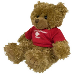 Curly Bear Stuffed Bear Promotional Custom Imprinted With Logo Curly Bear Stuffed Bear Promotional Custom Imprinted With Logo