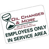 Extended Life Vinyl Decal - 7in x 7in Promotional Custom Imprinted With Logo