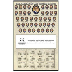 Presidents Hanger Span-A-Year Promotional Custom Imprinted With Logo Presidents Hanger Span-A-Year Promotional Custom Imprinted With Logo
