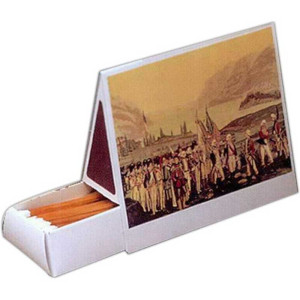 Tent C - 110 matches/box Promotional Custom Imprinted With Logo Tent C - 110 matches/box Promotional Custom Imprinted With Logo