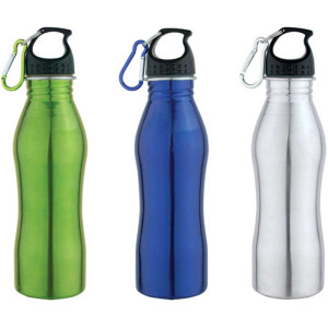 20 oz. Stainless Steel Water Bottle Promotional Custom Imprinted With Logo 20 oz. Stainless Steel Water Bottle Promotional Custom Imprinted With Logo