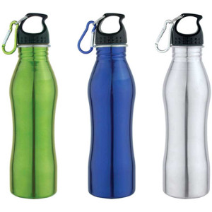 25 oz. Stainless Steel Water Bottle Promotional Custom Imprinted With Logo 25 oz. Stainless Steel Water Bottle Promotional Custom Imprinted With Logo