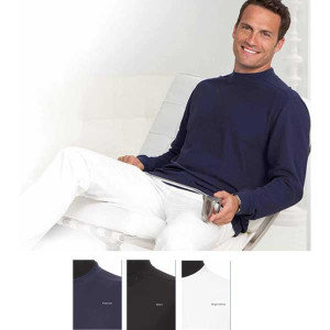 Long Sleeve Performance Mock Promotional Custom Imprinted With Logo