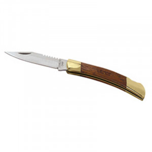 Small Rosewood Pocket Knife Promotional Custom Imprinted With Logo