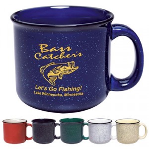 15 oz. Campfire Mug Promotional Custom Imprinted With Logo