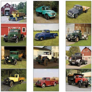 Economy Appointment Calendar - Treasured Trucks Promotional Custom Imprinted With Logo Economy Appointment Calendar - Treasured Trucks Promotional Custom Imprinted With Logo