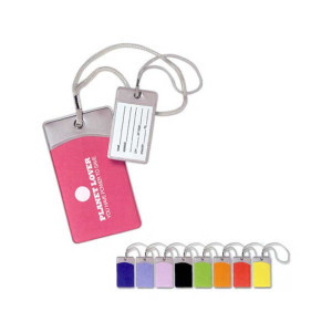 Mod Luggage Tags Promotional Custom Imprinted With Logo