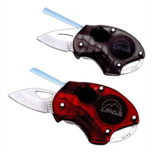 Metro LED Buck Knife Promotional Custom Imprinted With Logo