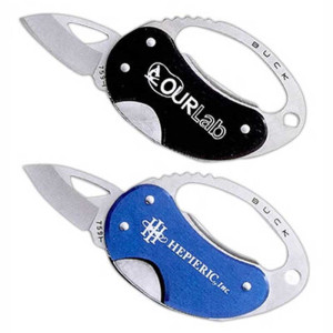 Metro Buck Knife Promotional Custom Imprinted With Logo