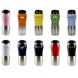 Maui Fusion 15 oz Stainless Tumbler Promotional Custom Imprinted With Logo
