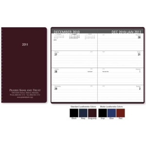 Classic Weekly Desk Planner Promotional Custom Imprinted With Logo Classic Weekly Desk Planner Promotional Custom Imprinted With Logo