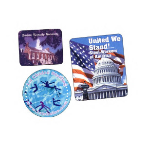 Hard Surface Mouse Pad - Free Set-Up Promotional Custom Imprinted With Logo Hard Surface Mouse Pad - Free Set-Up Promotional Custom Imprinted With Logo