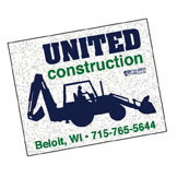White Reflective Custom Decal - 9in x 9in Promotional Custom Imprinted With Logo White Reflective Custom Decal - 9in x 9in Promotional Custom Imprinted With Logo