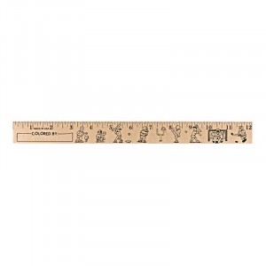 U Color Ruler - Kids Playing Sports Promotional Custom Imprinted With Logo
