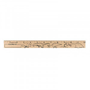 U Color Ruler - Dinosaurs Promotional Custom Imprinted With Logo