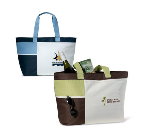 Hampton Insulated Tote Promotional Custom Imprinted With Logo