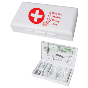 HIT Large First Aid Box Promotional Custom Imprinted With Logo HIT Large First Aid Box Promotional Custom Imprinted With Logo