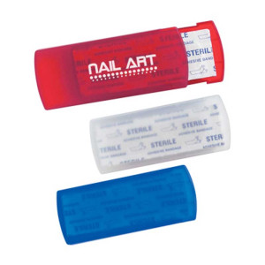 HIT Bandages In Plastic Case Promotional Custom Imprinted With Logo