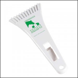 Recycled Visor Clip Ice Scraper Promotional Custom Imprinted With Logo Recycled Visor Clip Ice Scraper Promotional Custom Imprinted With Logo