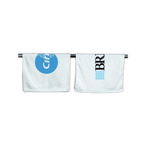 Hemmed Towel Promotional Custom Imprinted With Logo