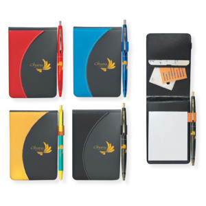 Spin Doctor Jotter Promotional Custom Imprinted With Logo
