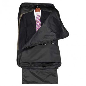 Quadruple Double Garment Bag Promotional Custom Imprinted With Logo