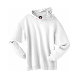Hanes Beefy Blend Pullover Hood - White Promotional Custom Imprinted With Logo