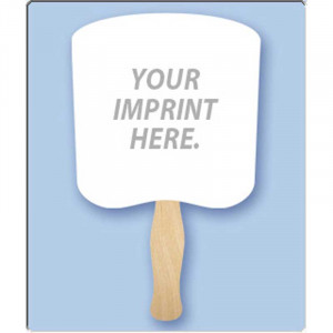Bread Hand Fan Promotional Custom Imprinted With Logo