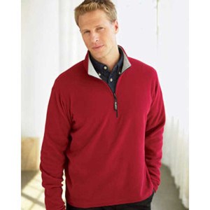 Chestnut Hill Quarter-Zip Micro 100 Lightweight Jacket Promotional Custom Imprinted With Logo