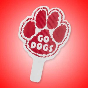 Paw Hand Fan Promotional Custom Imprinted With Logo Paw Hand Fan Promotional Custom Imprinted With Logo