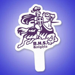 Knight Hand Fan Promotional Custom Imprinted With Logo Knight Hand Fan Promotional Custom Imprinted With Logo