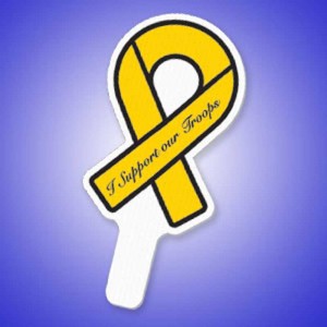 Awareness Ribbon Hand Fan Promotional Custom Imprinted With Logo Awareness Ribbon Hand Fan Promotional Custom Imprinted With Logo